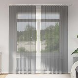 vidaXL Voile zavjese s petljama 2 kom tamnosive 140x245 cm | shoptok.hr