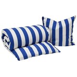 OYOY Living Design Bijela/plava pamučna posteljina za krevet za jednu osobu 140x200 cm Shima – | shoptok.hr