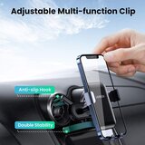 Ugreen - Gravitacijski držač za telefon za sve oblike ventilacijskih rešetki - sivi | shoptok.hr
