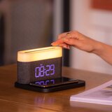 Moye MH-01 Aurora lamp with clock and WI-FI charrger | ePonuda.com
