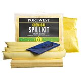 PORTWEST Komplet za hemijsko izlivanje 50 litara sm91, žuti ( 58616 ) | Eponuda.com