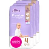 Violeta pelene PREMIUM COTTON Double Care sa maramicama Water XXL 3pack, mjesečno pakiranje | shoptok.hr