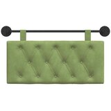  Držeće uzglavlje Zidne Svijetlo zelena 90 x 55 x 7 cm Baršun - Svijetlo zelena 80 cm bez LED | shoptok.hr