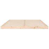 Okvir kreveta 150 x 200 cm veliki bračni od masivne borovine | shoptok.hr