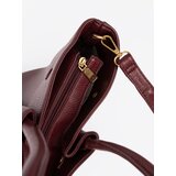Shelvt Elegant burgundy shoulder shopper bag | ePonuda.com