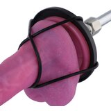 HiSmith HSC37 Suction Cup Adapter for Non-Suction Dildos with 2 Pair Rubber Bands Cene