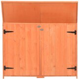  Vrtna kućica za pohranu 128x42x91 cm drvena | shoptok.hr