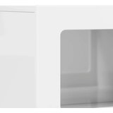  Kreveta Visoki sjaj bijela 80.5 x 35 x 59 cm Konstruirano drvo | shoptok.hr