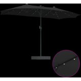  Vrtni suncobran Crna 385 x 209 x 244 cm tkanina | shoptok.hr