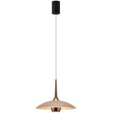  MAXLIGHT P0674 - LED luster na sajli MANUKA LED/12W/230V Ø 28 cm zlatna/bež Cene
