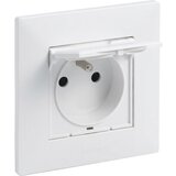 Legrand spoljašnja utičnica 250V/16A IP44 sa okvirom niloe step bela Cene