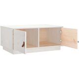  Stolić za kavu bijeli 80 x 50 x 35 cm od masivne borovine | shoptok.hr