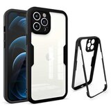 Techsuit ColorVerse 360 Series obostrana zaštitna maska za iPhone 12 Pro Max – crna | shoptok.hr