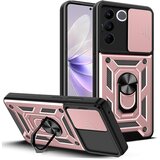 INORCO Za vivo V27e 4G PC+TPU telefonska torbica, drsna zaščita leč, odporen na udarce, stojalo za telefon, pokrovček, (22034182) | Shoptok.si