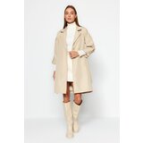 Trendyol Trench Coat - Beige - Double-breasted | shoptok.hr