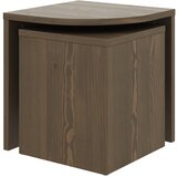 Karup Design Temno rjave mizice v kompletu 2 ks iz masivnega bora Combine – | Shoptok.si