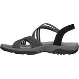 Skechers Sandali & Odprti čevlji REGGAE SLIM - TURN IT UP Črna | Shoptok.si