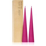ester & erik cone candles clear pink (no. 41) sveča 2x25 cm | Shoptok.si