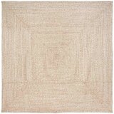  Tepisi za područja Prirodna i bijela 240 x 240 cm Juta | shoptok.hr