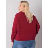 RELEVANCE Sweatshirt-RV-BL-7162.12P-burgundy | Shoptok.si