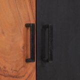 vidaXL Strani šal Rjava 55 x 30 x 75 cm Masiven les akacije, (5000217696) | Shoptok.si