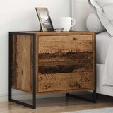  Noćni ormarić s ladicama 2 pcs Staro drvo 50 x 39.5 x 50 cm | shoptok.hr
