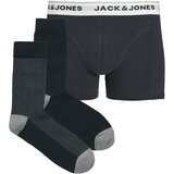 Jack & Jones Boksarice 'JACORDINARY' mornarska / pegasto siva | Shoptok.si