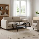  Stolić za kavu Crni hrast 100 x 50 x 51 cm Konstruirano drvo | shoptok.hr