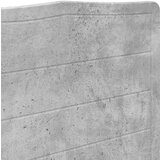  Uzglavlje s uzglavljem Betonski sivi 200 cm Konstruirano drvo | shoptok.hr