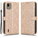 INORCO Ovitek denarnica z vtisnjenim vzorcem pik za Nokio C110, etui s stojalom iz PU usnja, ovitek za telefon, (22035312) | Shoptok.si