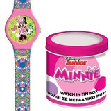 Luna Analogni sat s Minniem Mouseom u metalnoj poklon kutiji Cijene