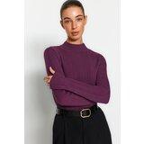 Trendyol Sweater - Purple - Slim fit Cene