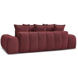 Bobochic Paris Bordo rdeča sedežna garnitura iz šenilje 278 cm Everest – | Shoptok.si