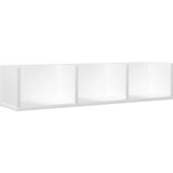 Furnova Stenska omarica bela 75x18x16,5 cm inženirski les, (21950033) | Shoptok.si