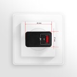 Axagon hišni polnilec 1x USB-A QC3.0 19W | Shoptok.si
