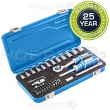 HÖGERT® Komplet 53 ročnih nastavkov 1/4˝ CrV CrMo, (22113629) | Shoptok.si
