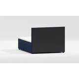 Ropez Temno modra boxspring postelja s prostorom za shranjevanje 180x200 cm – | Shoptok.si