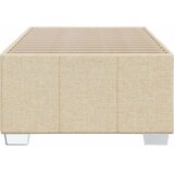  Okvir za krevet bez madraca krem 100 x 200 cm od tkanine | Eponuda.ba