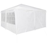 Šator za zabave Bijelo 400 x 400 x 266 cm Polietilen | shoptok.hr