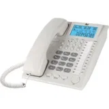 Telefon analogni, stolni, LCD zaslon, bijeli – ST200 White