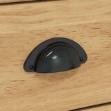  Konzolna stolica s ladicama BODO Medeno smeđa 91 x 34.7 x 74 cm - boja meda | shoptok.hr