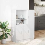 vidaXL 2-dijelni set kuhinjskih ormarića od bijelog konstruiranog drva | shoptok.hr