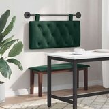  Držeće uzglavlje Zidne Tamnozelena 100 x 55 x 7 cm Baršun - Tamnozelena 90 cm bez LED | shoptok.hr