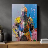  Slika GRAFFITI KNIGHT | Italijansko platno | Shoptok.si