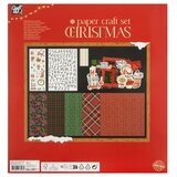 Komplet za božično scrapbooking v rdeči barvi | Shoptok.si