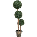  Umjetni šimšir u obliku kugle s posudom zeleni 119 cm | shoptok.hr