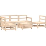  6-dijelni set vrtnih sofa od masivne borovine | shoptok.hr
