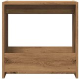 vidaXL Stranska mizica artisan hrast 50x26x50 cm inženirski les | Shoptok.si