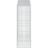  Gabion s žicom debljine 3,5 mm i mrežom 5x10 cm 200x50x150 cm | shoptok.hr