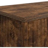  Konzolna stolica Prugasti Dimljeni Hrast 101 x 29 x 74 cm | shoptok.hr